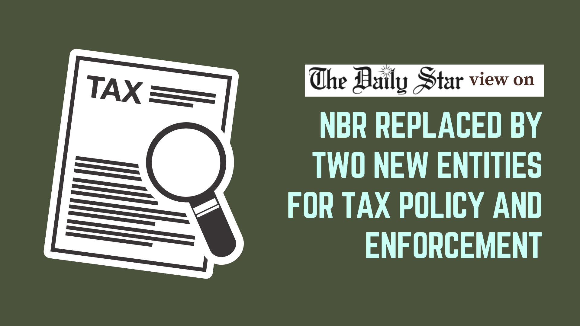 Splitting the NBR is a timely step