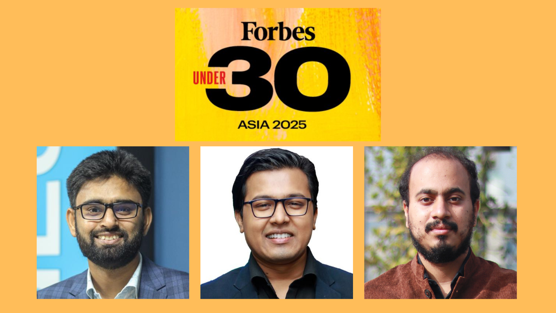 Three Bangladeshis featured in Forbes 30 Under 30 Asia 2025