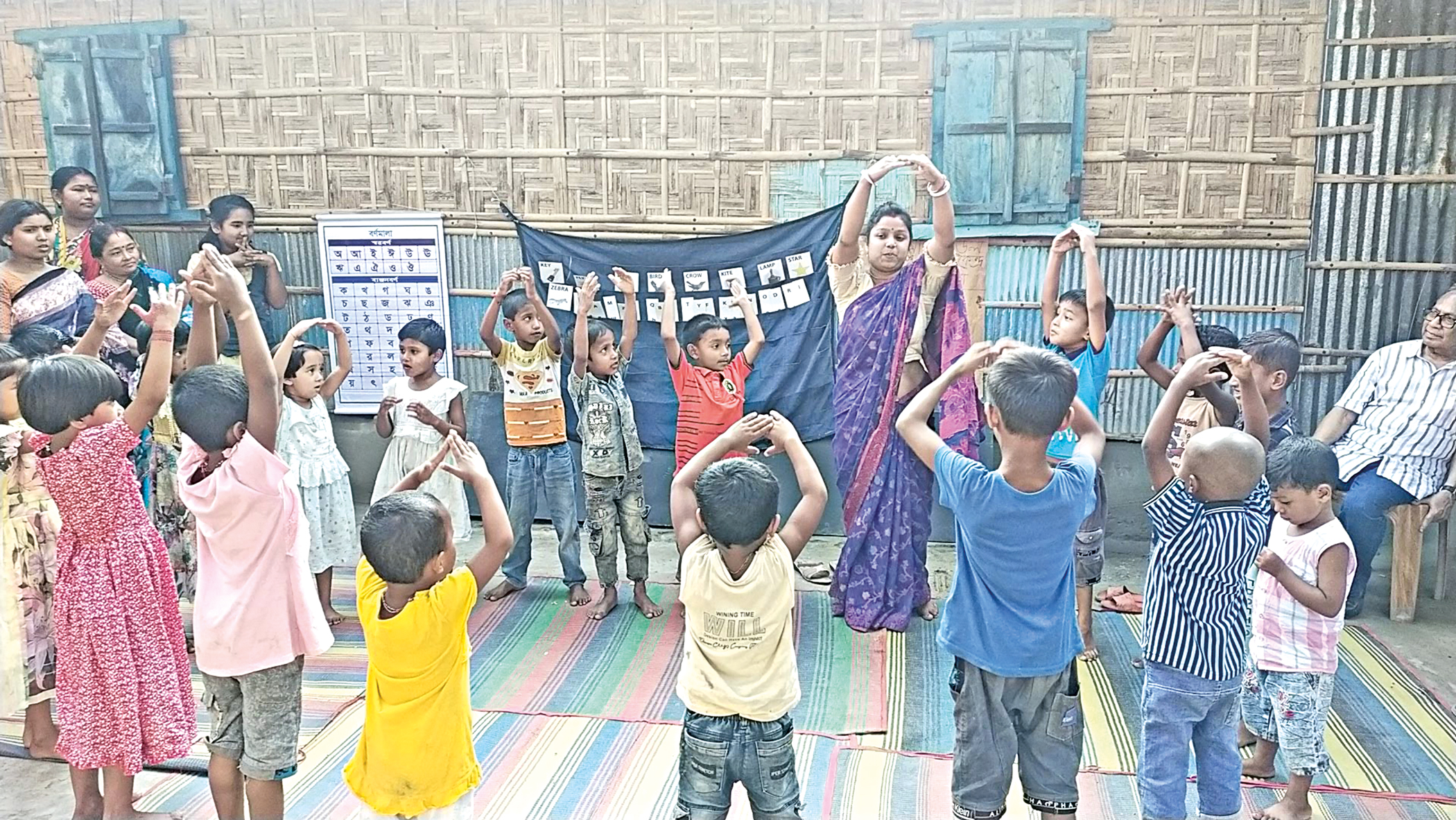 The Kajoli model learning with laughter, growing with joy