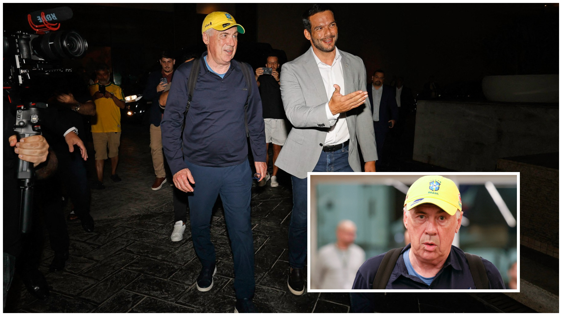 Ancelotti in Brazil on mission to restore Selecao's lost glory