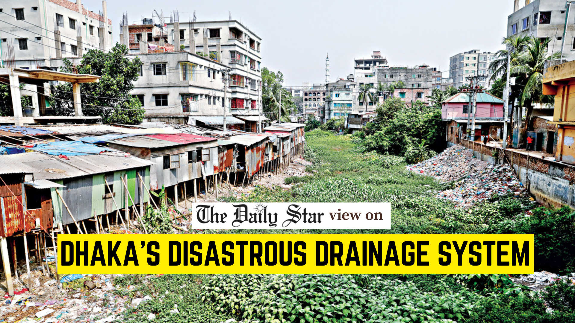 Dhaka still not prepared for the rains