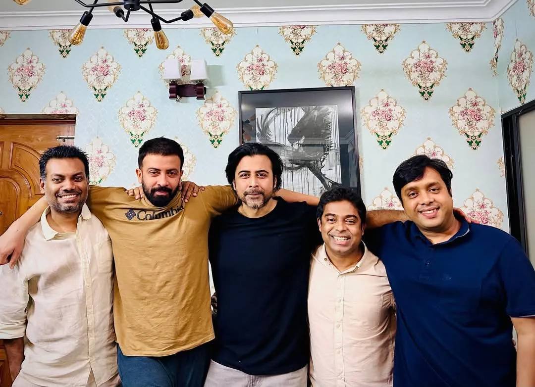 Shakib Khan and Afran Nisho reunite ahead of ‘Taandob’ release