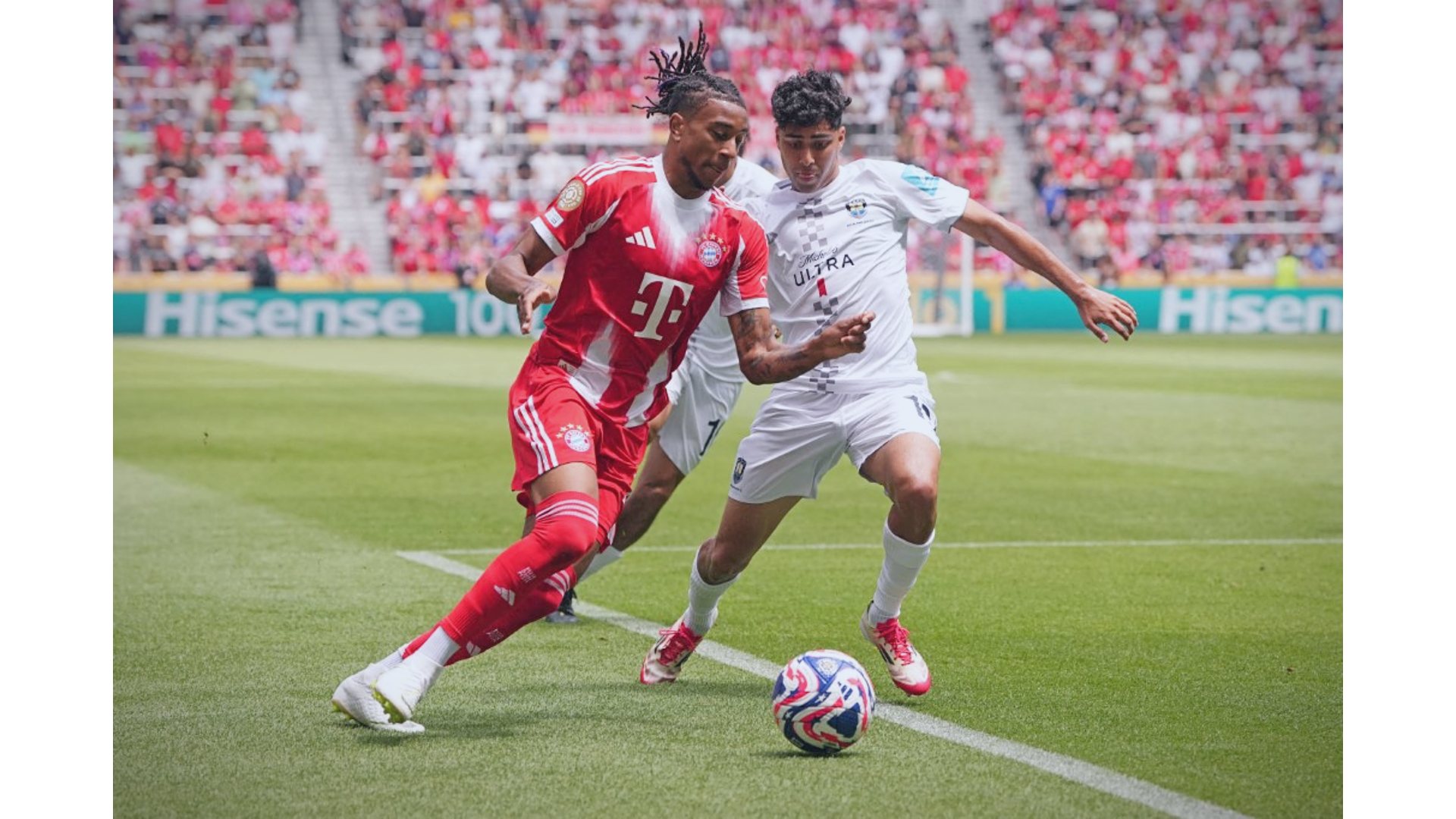 Auckland brought a pen, Bayern a panzer