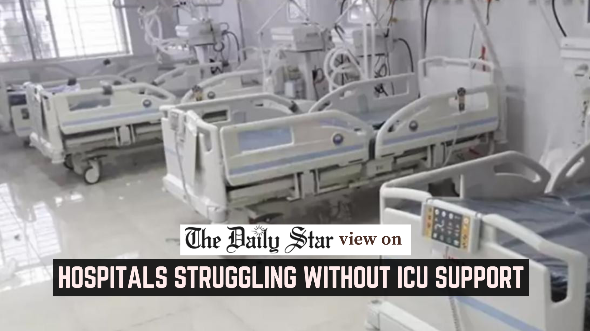 Restart the ICUs of 25 public hospitals