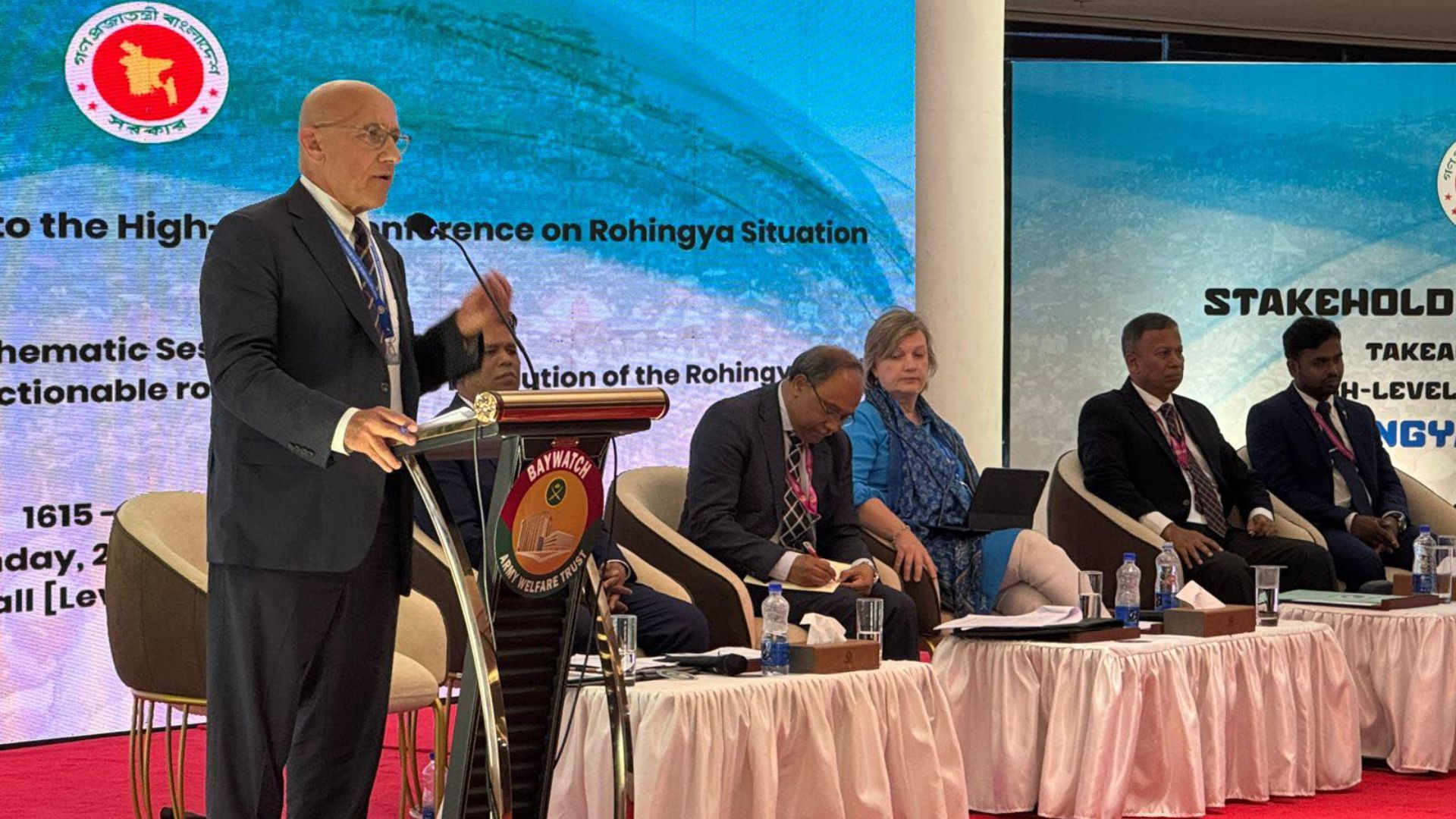 ‘Curbing arms flow to Myanmar junta key to Rohingya repatriation’