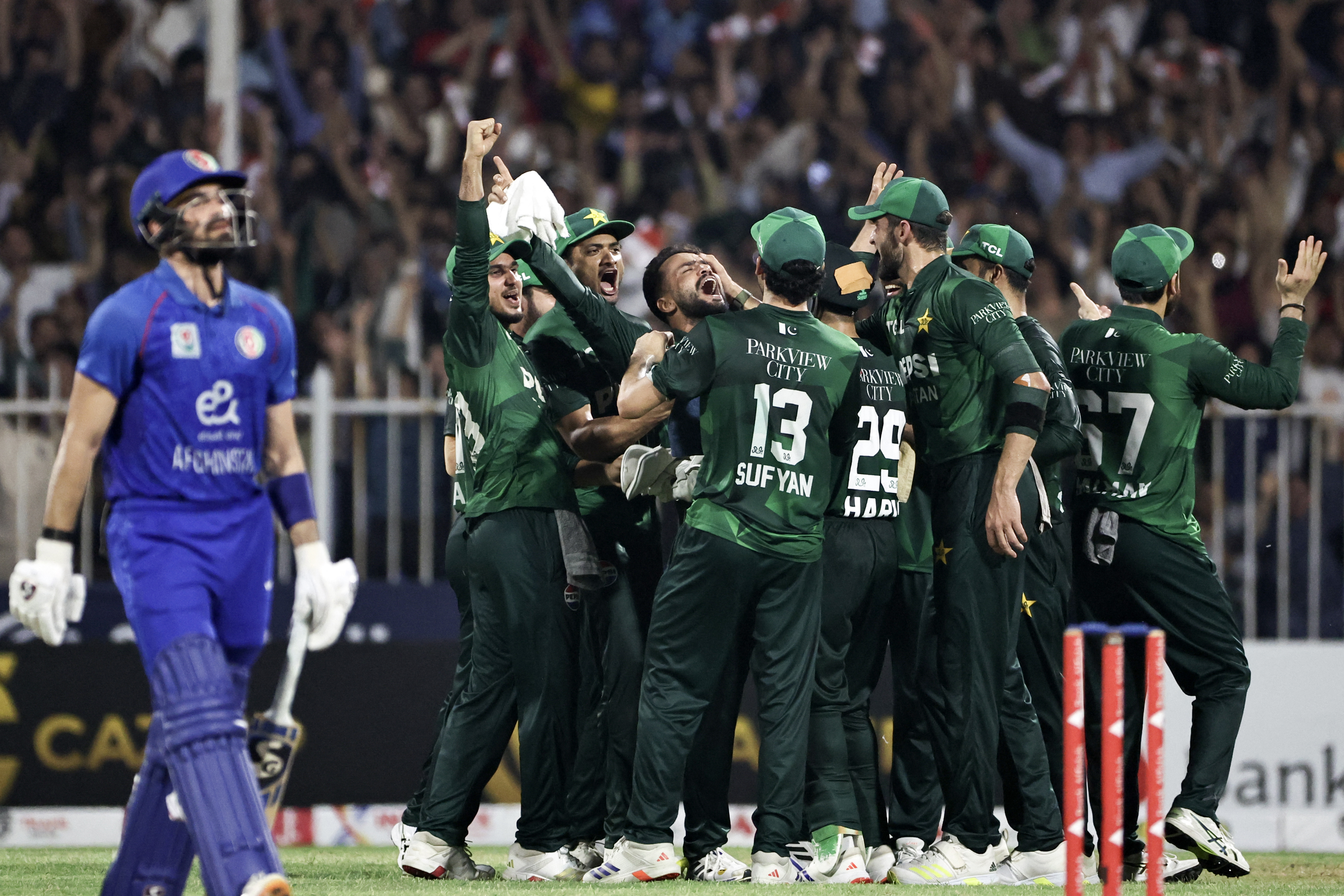 Nawaz hattrick helps Pakistan down Afghanistan in tri-series final