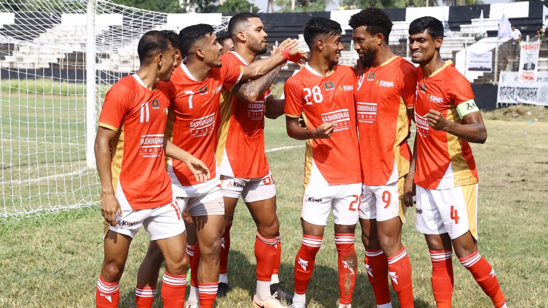 Bashundhara Kings lift Challenge Cup trophy