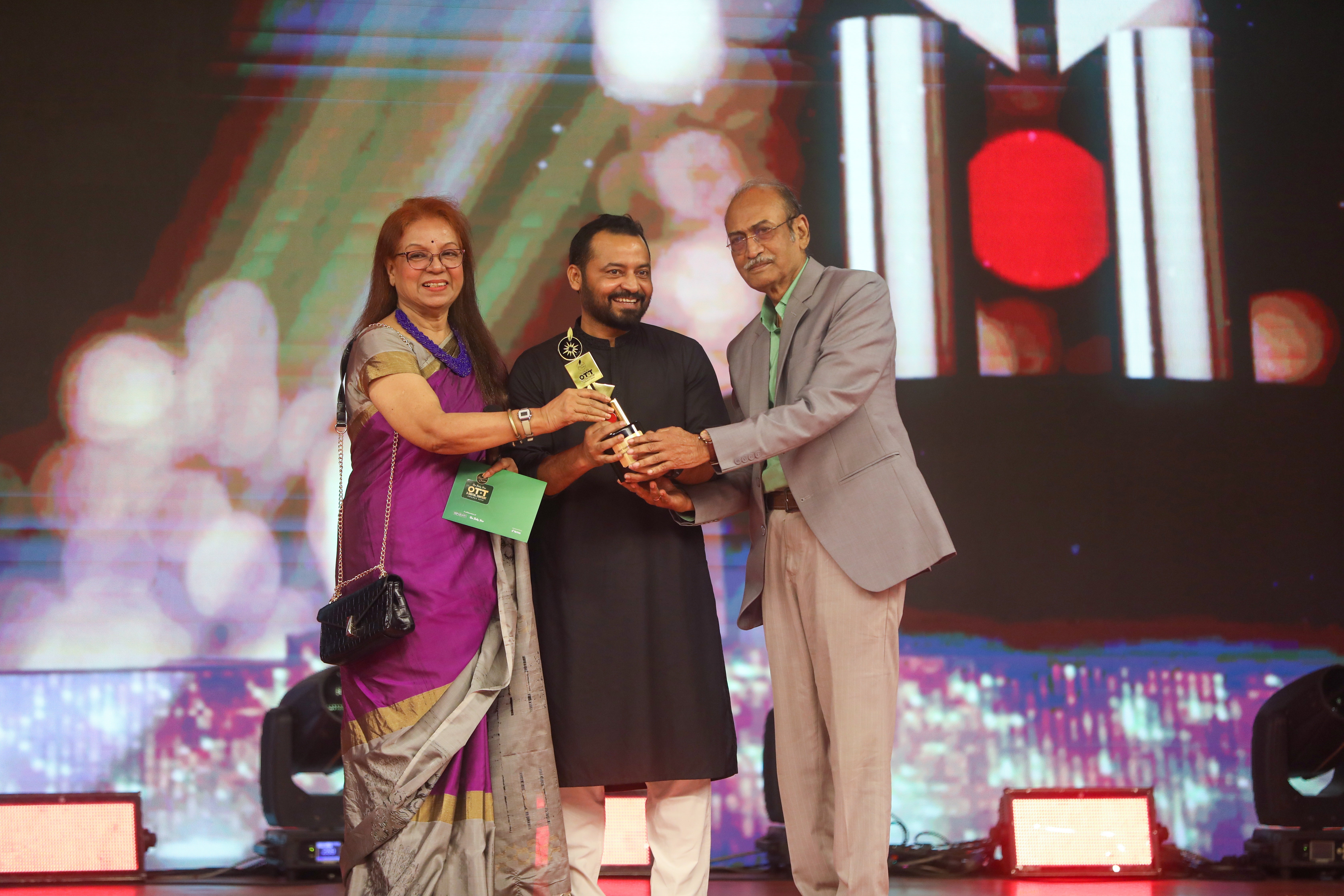 I dedicate this award to Iresh Zaker and Ome: Saraf Ahmed Zibon