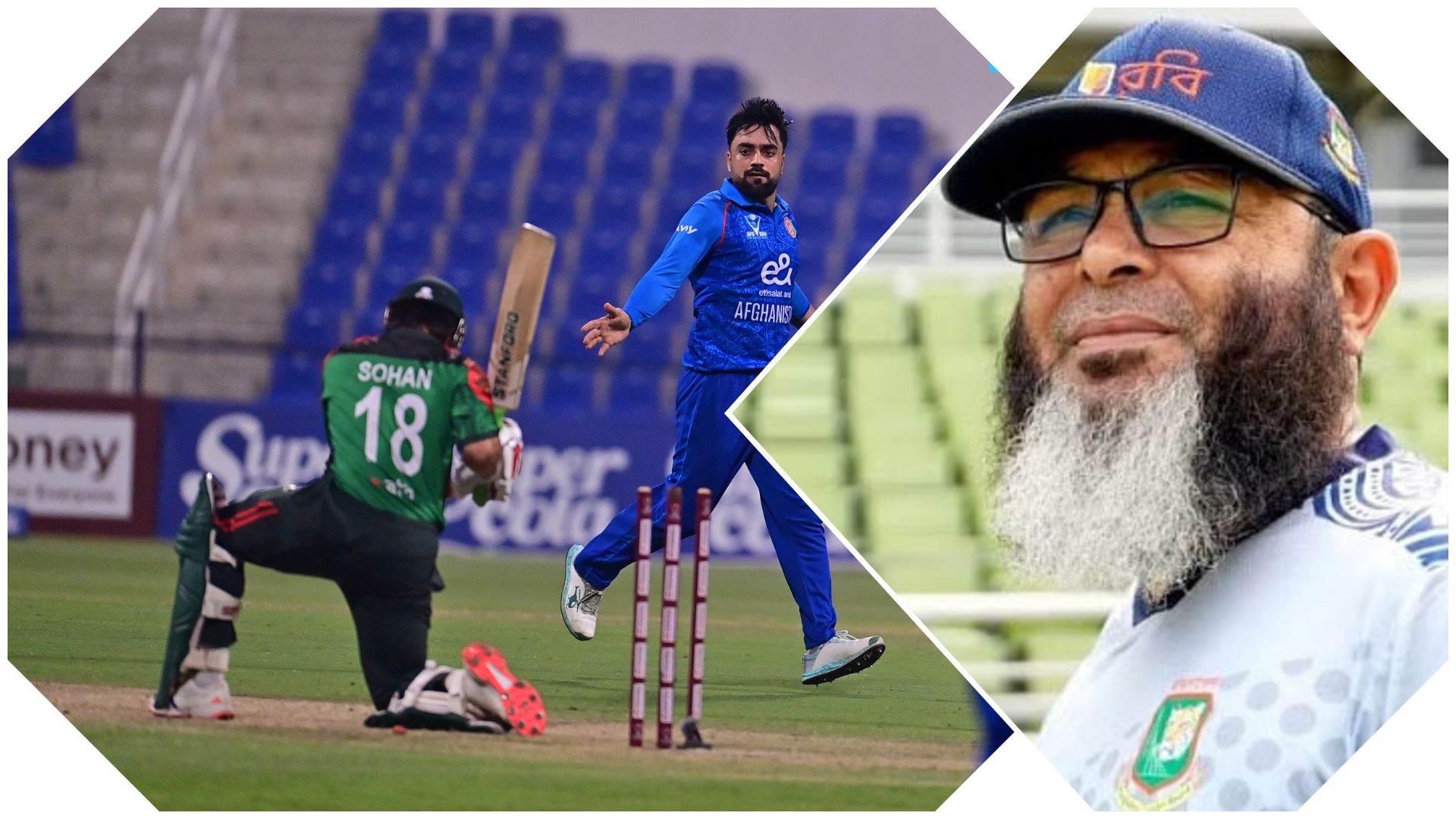 Bangladesh playing Rashid’s reputation, not his bowling: Mushtaq