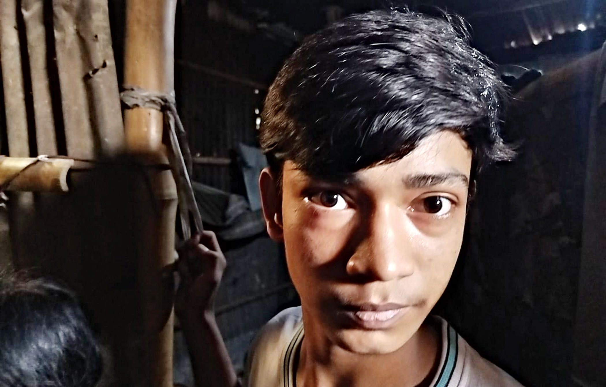 15-minute-long battle against smoke, fire, fear