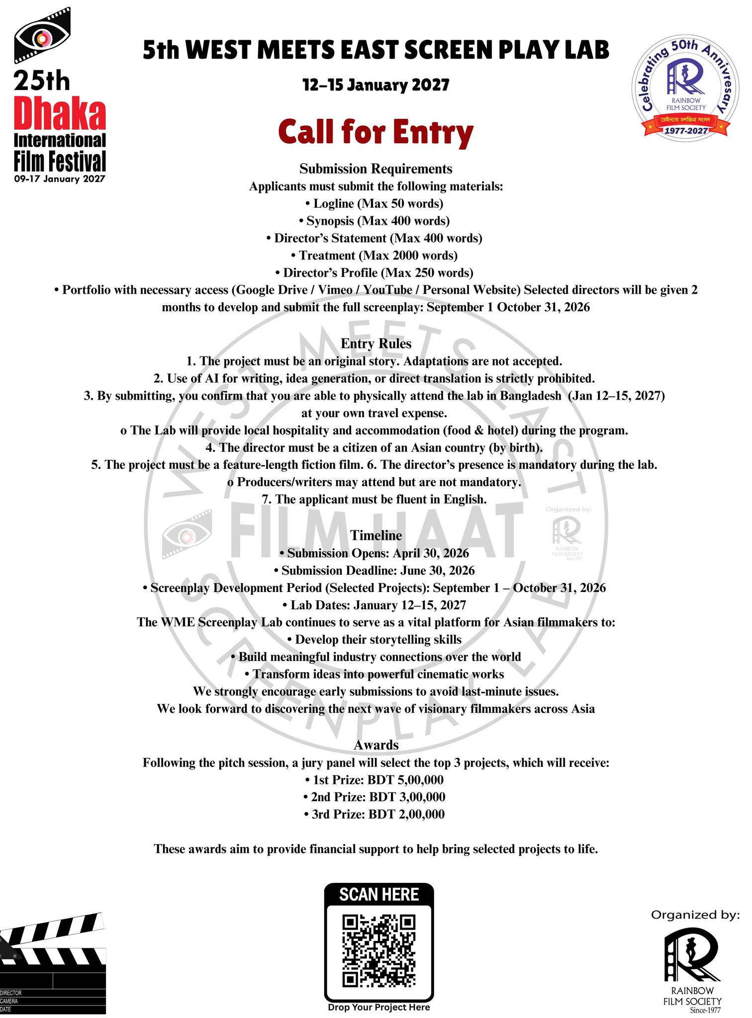 West meets East screen play lab 