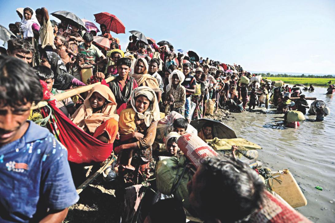 6,500 Rohingyas trapped at border