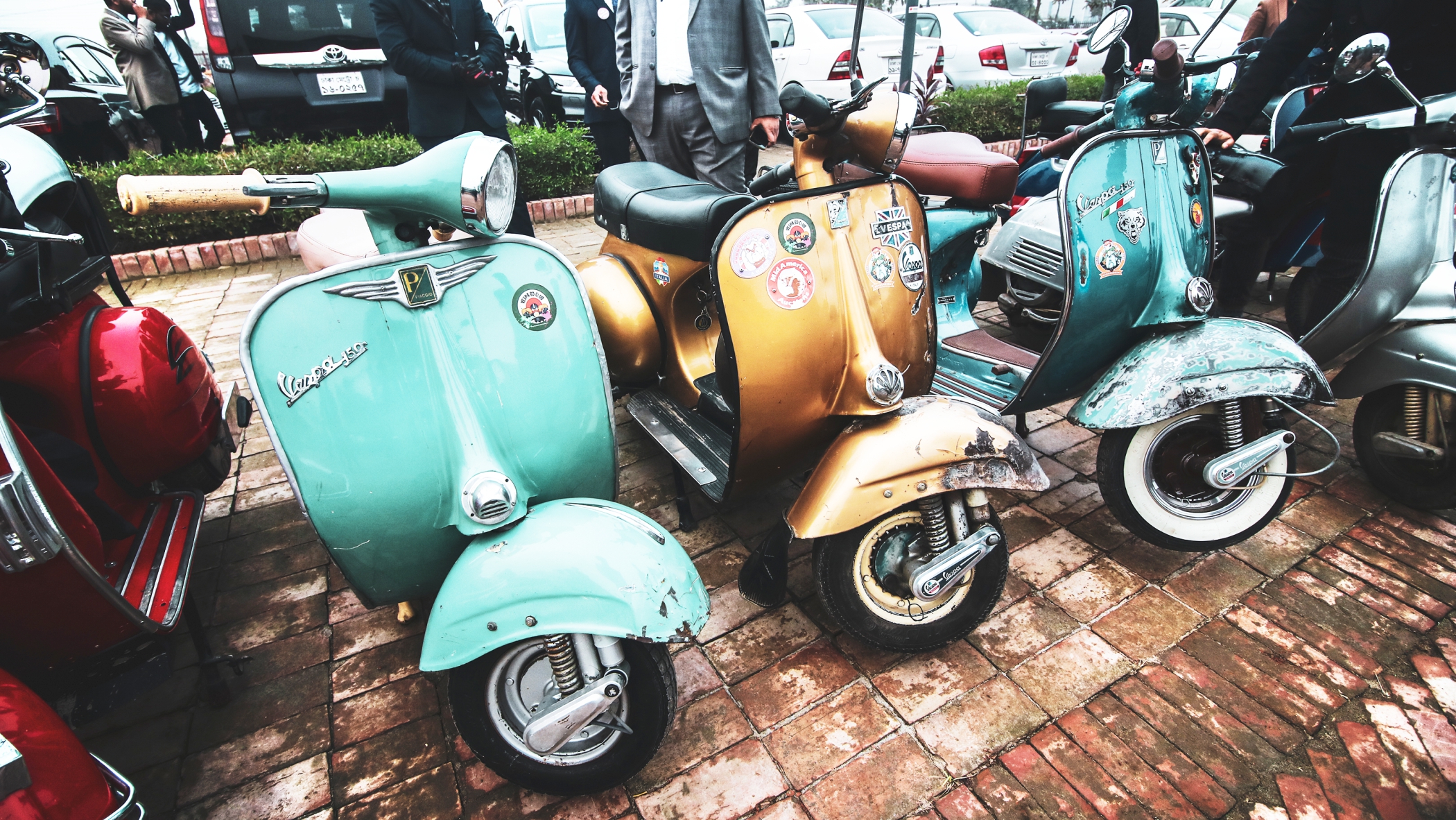 Gentleman’s Ride: Vespa Club of Bangladesh