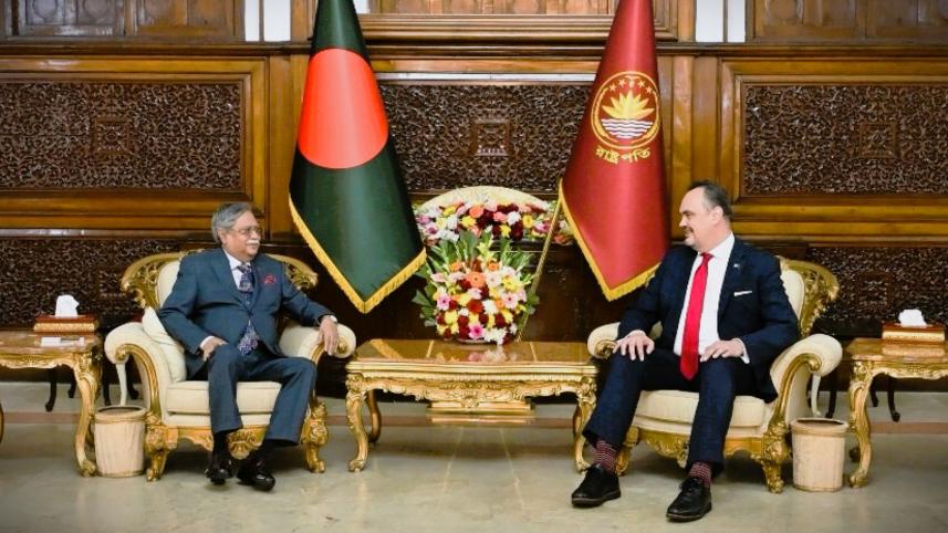new US ambassador meets Bangladesh President