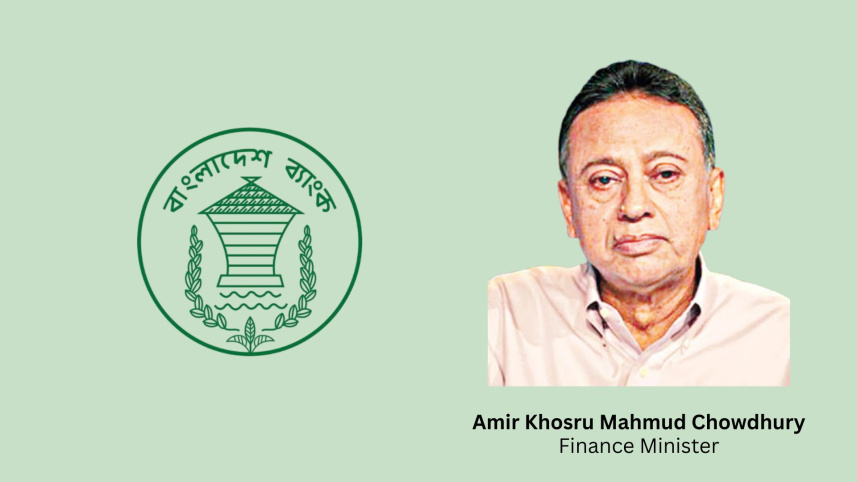 finance minister on Bangladesh Bank governor change