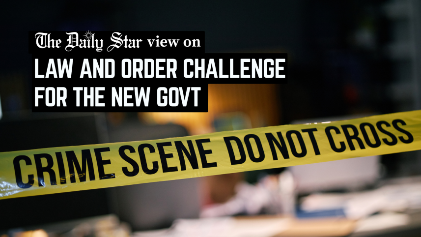 Law and order challenge for new govt