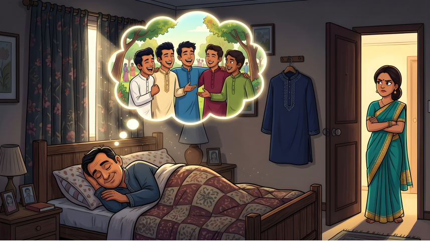 Why men sleep through Eid and feel absolutely no guilt