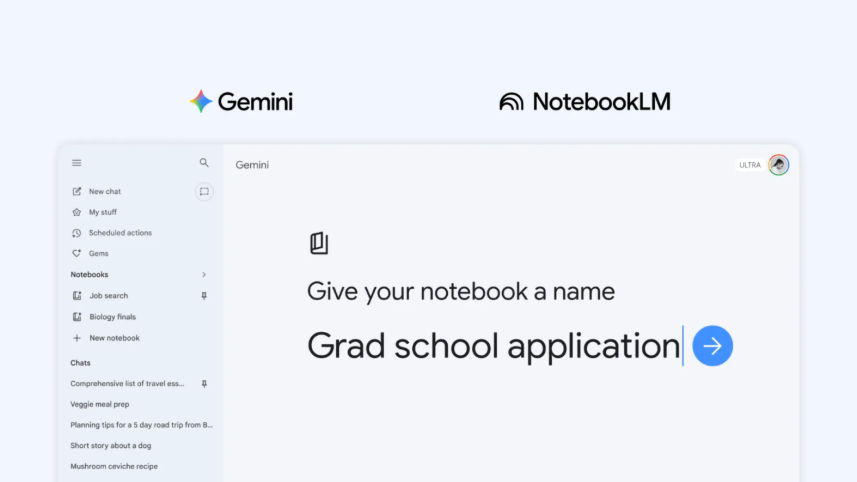 Google Gemini Notebooks