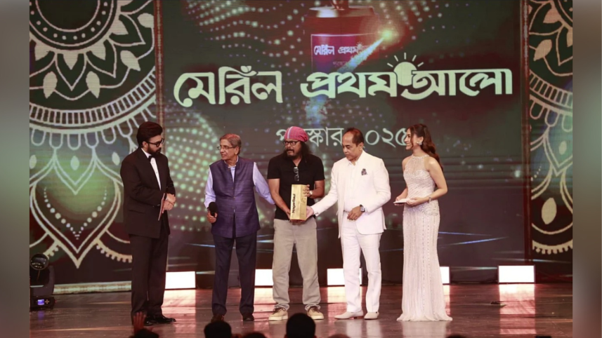 James receives special honour at Meril-Prothom Alo Awards