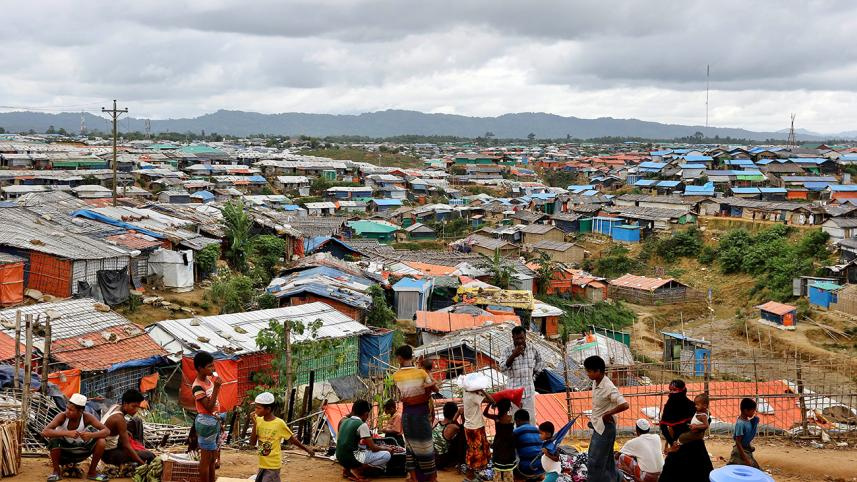 Rohingya camps in Cox’s Bazar. Star file photo/Anisur Rahman