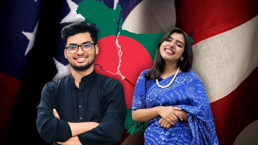 Zamil Ahmed Limon and Nahida Sultana Bristy. Photos: Facebook