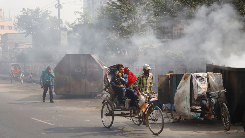 Bangladesh's deadliest threat may be the air we breathe. File photo
