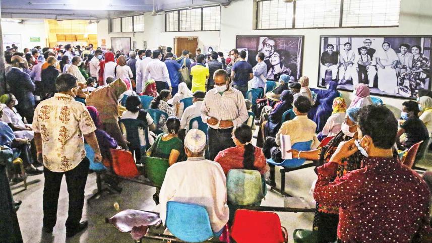 a vaccination centre