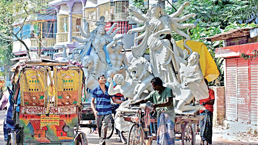 durga idols