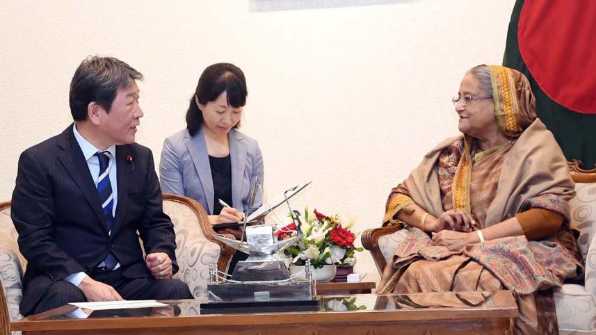 Japan conveys congratulatory greetings to Sheikh Hasina
