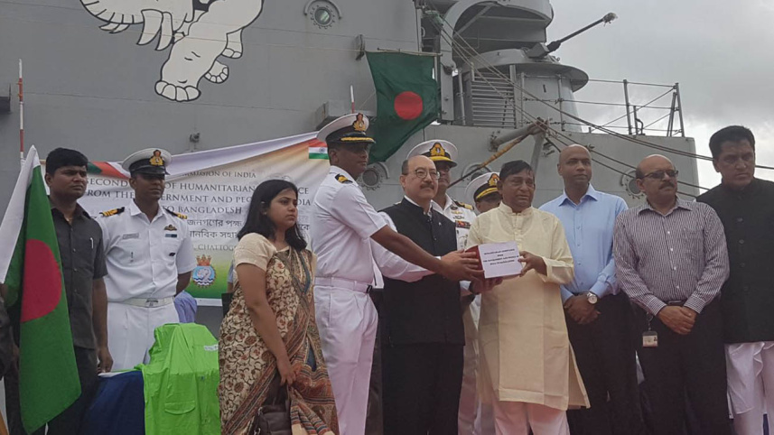 India gives fresh relief for Rohingya