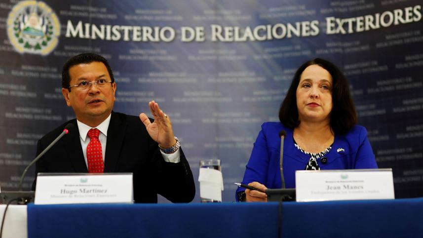 Hugo Martinez and Jean Manes