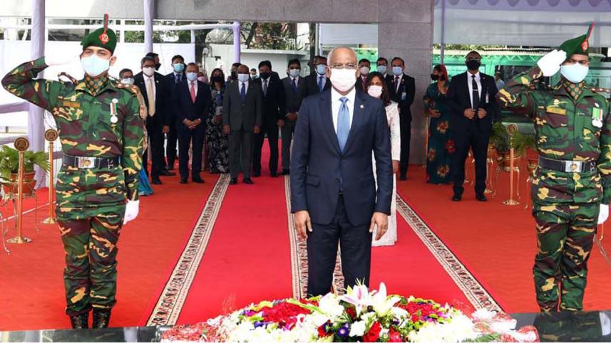 Maldives President Ibrahim Mohamed Solih