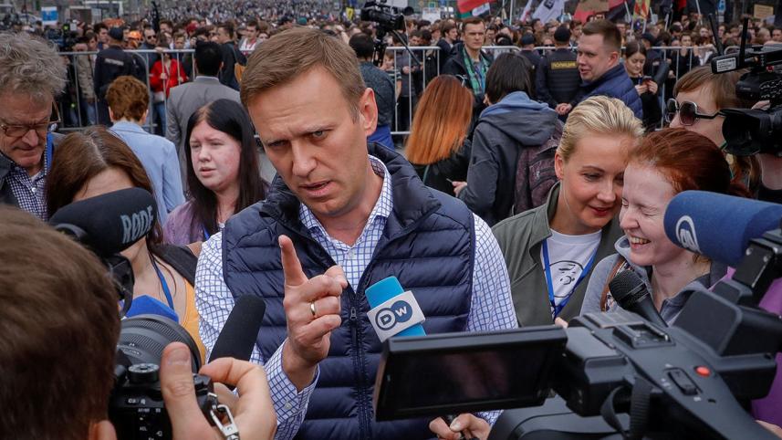 Russian opposition leader Alexei Navalny
