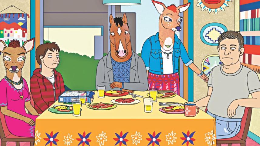 Anthropomorphic horses