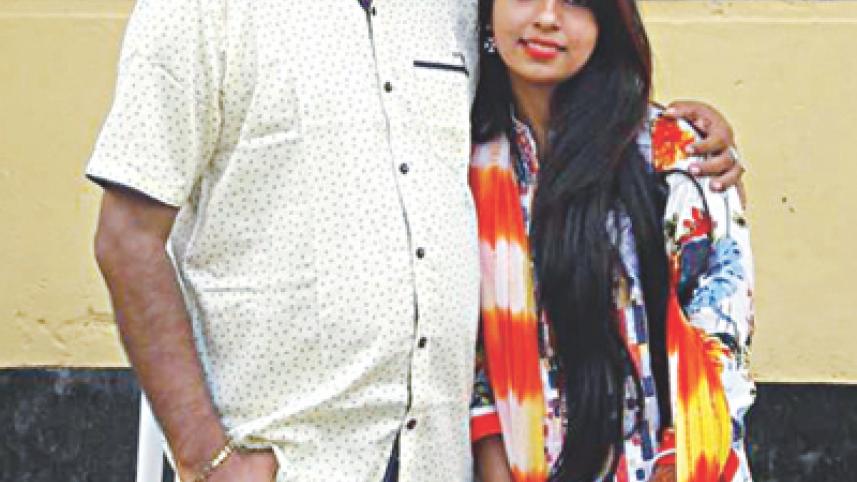 Ashraf Paheli and his daughter Asha Binte Ashraf