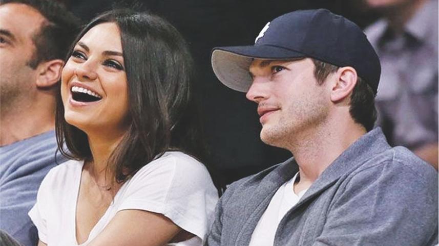 Ashton Kutcher and Mila Kunis