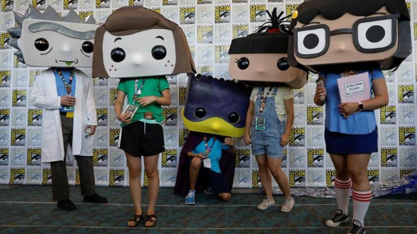 Atendees arrive in costumes to enjoy Comic Con in July 2019.jpg