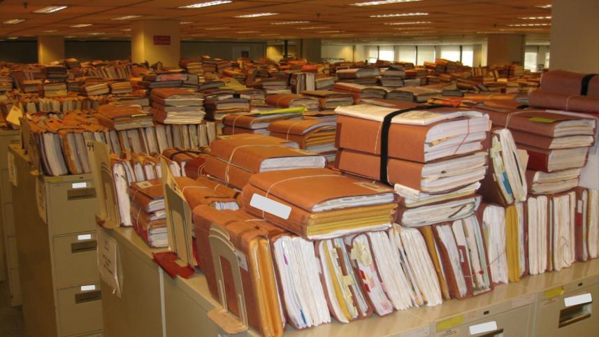 Backlog in aid utilisation