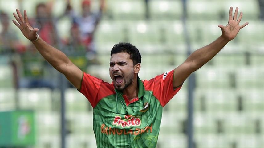 Tigers captain Mashrafe Mortaza