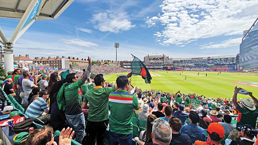 Bangladesh Fans at The Oval