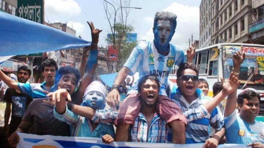 Bangladeshi Argentine fans