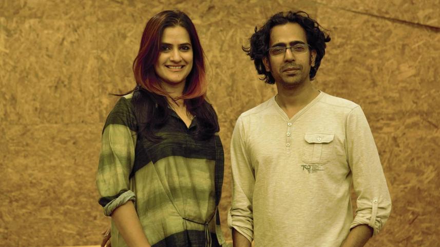 Bappa Mazumder and Sona Mohapatra.jpg