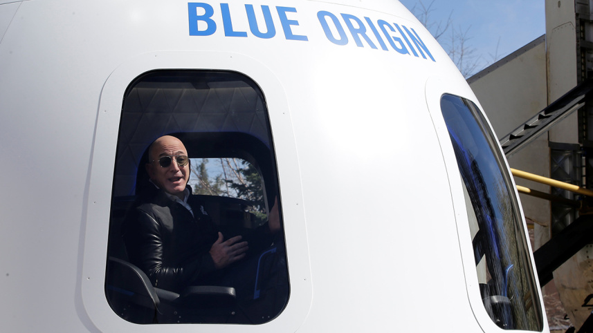 Amazon and Blue Origin founder Jeff Bezos