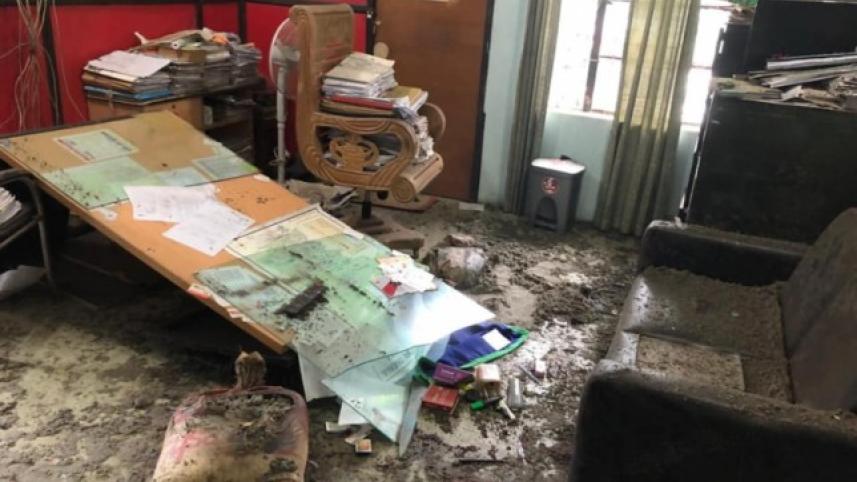 Pallabi police station blast