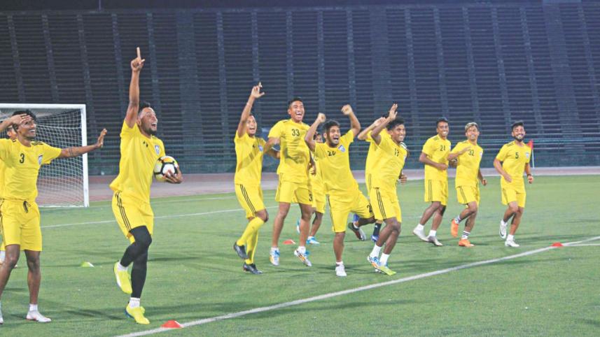 Booters eyeing win against Cambodia 