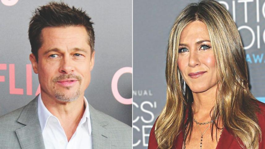 Brad Pitt and Jennifer Aniston