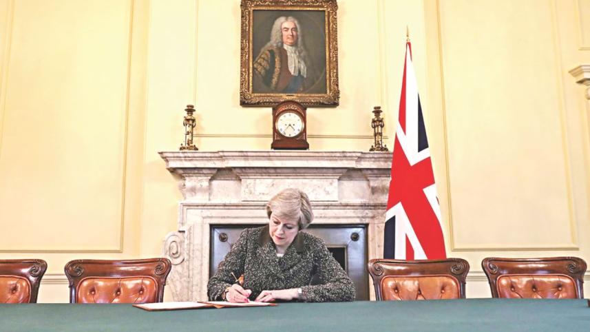 British Prime Minister Theresa May