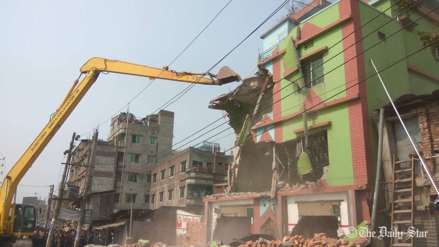 Eviction Drive  among Buriganga River