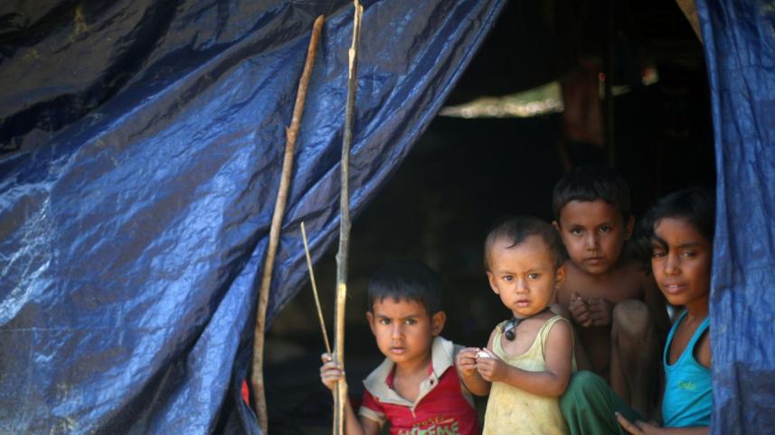 Rohingya child