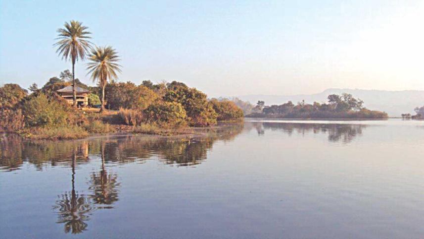 By the tranquil waters